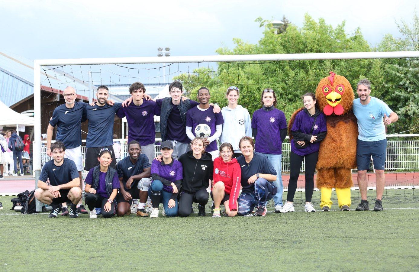 Kick Off Football - UniLaSalle Rouen (équipe du BDS et équipe administration)