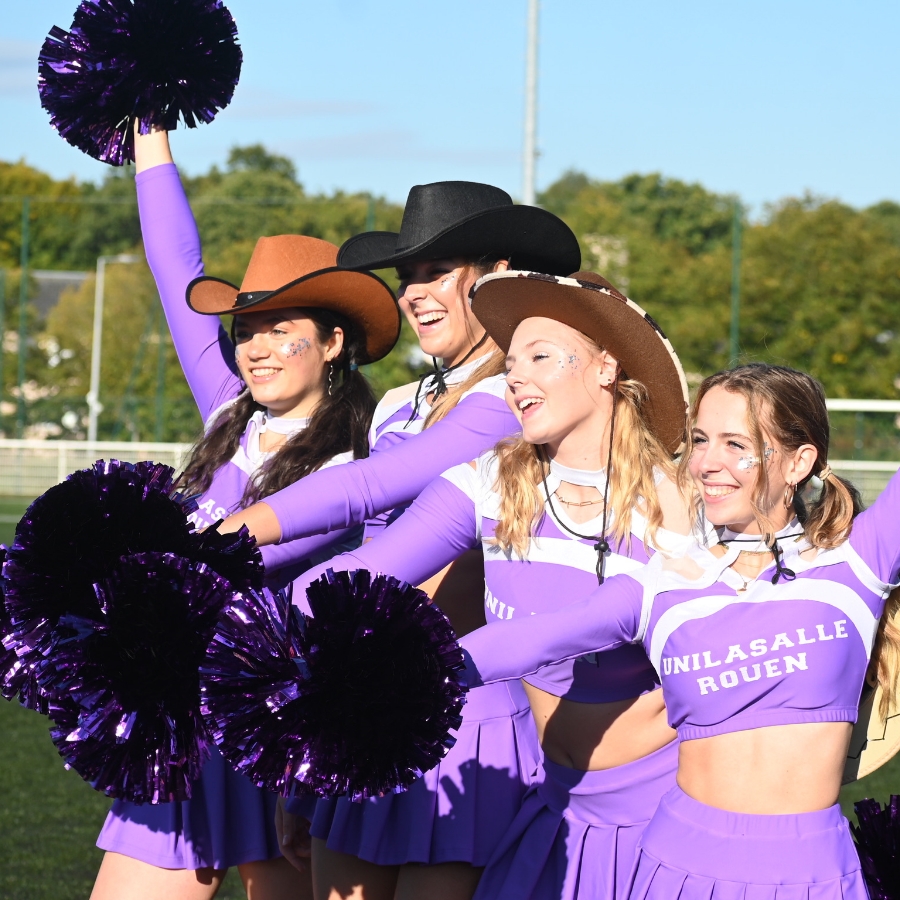 Unilympiades 2024 - Cheerleaders UniLaSalle Rouen